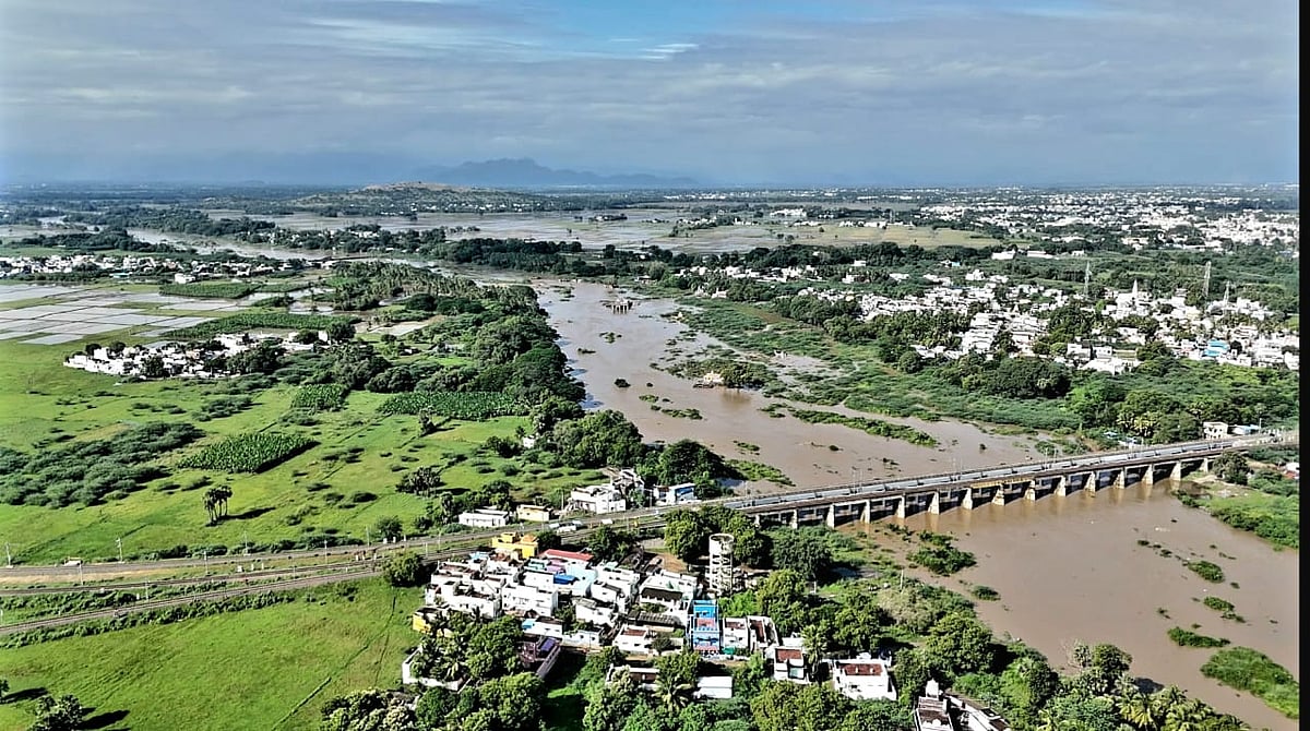தாமிரபரணியில் வெள்ளப் பெருக்கு