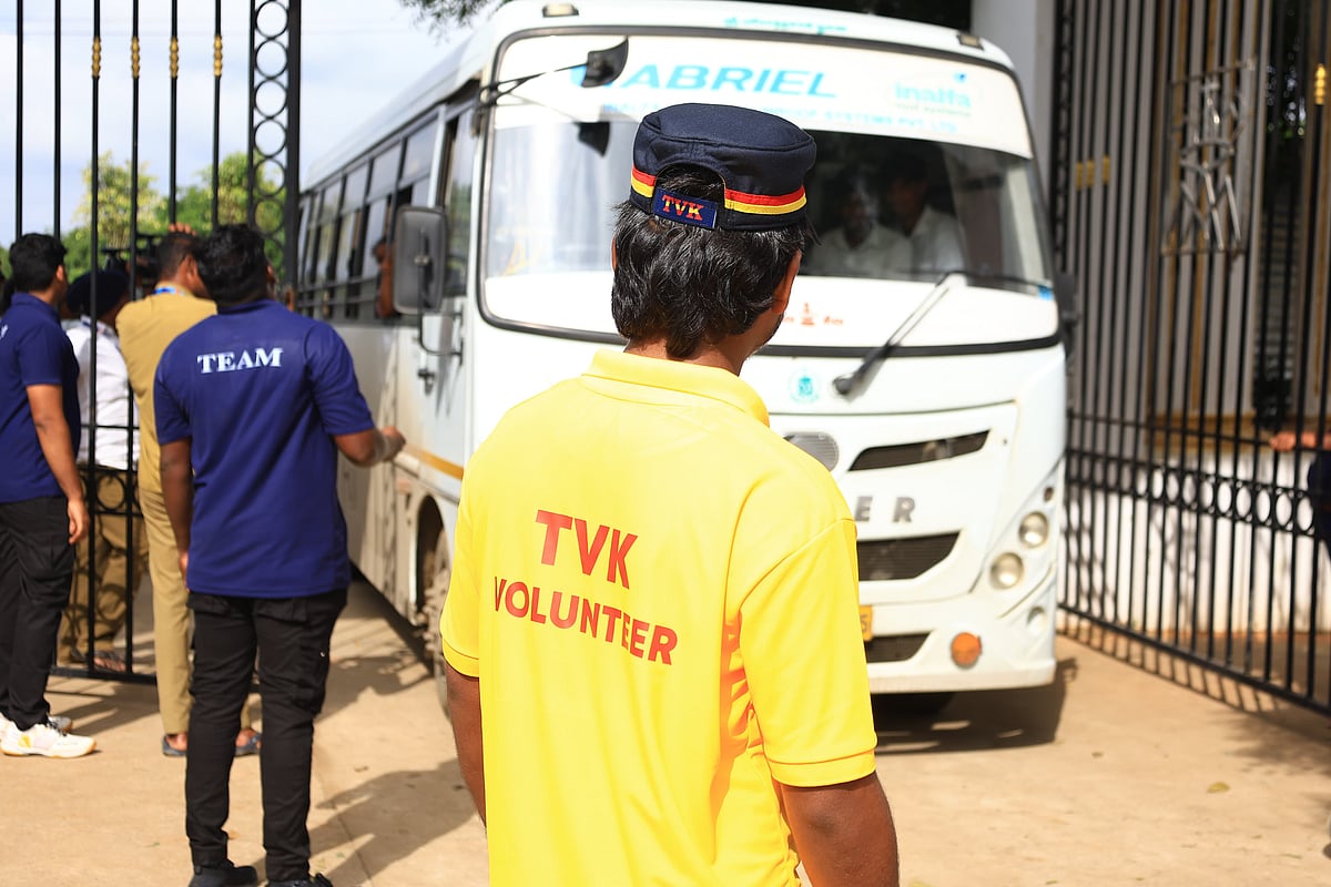 தவெக காஞ்சிபுரம் மக்கள் சந்திப்புக் கூட்டம்