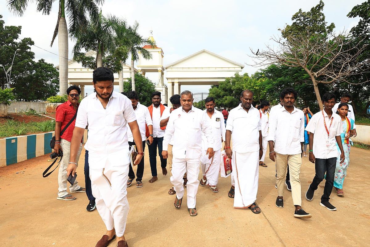 தவெக காஞ்சிபுரம் மக்கள் சந்திப்புக் கூட்டம்