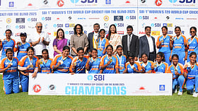 Women's Blind T20 World Cup: உலகக்கோப்பை வென்ற பார்வைசவால் கொண்ட இந்தியப் பெண்கள்; ஸ்டாலின் பாராட்டு