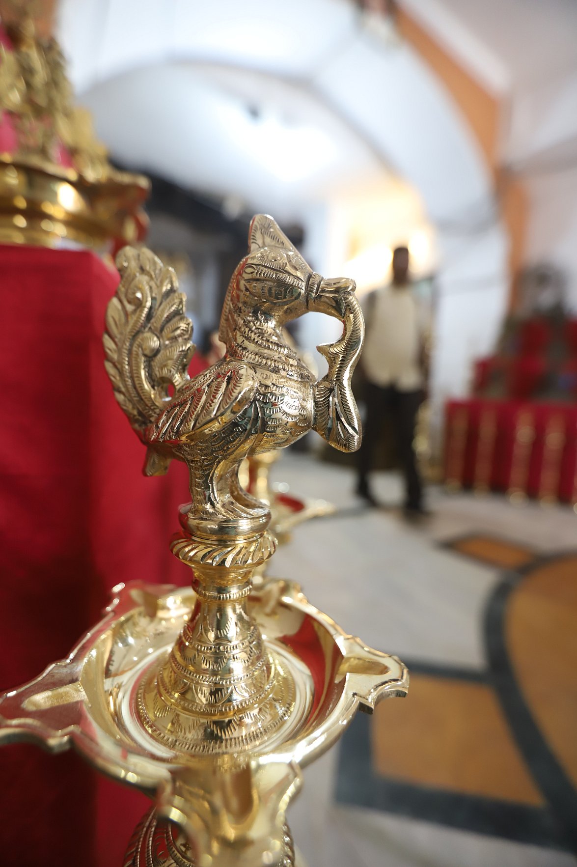 சென்னை பூம்புகாரில் அகல் விளக்குகள் கண்காட்சி