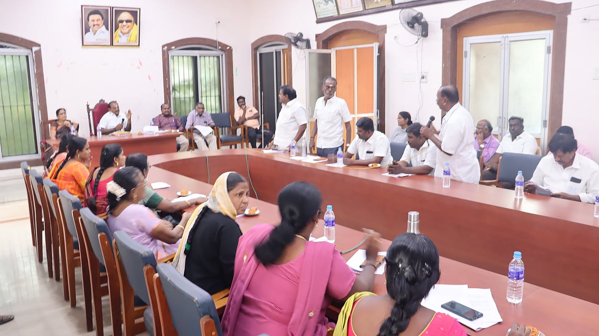 விருதுநகர் நகர்மன்றக் கூட்டம் 