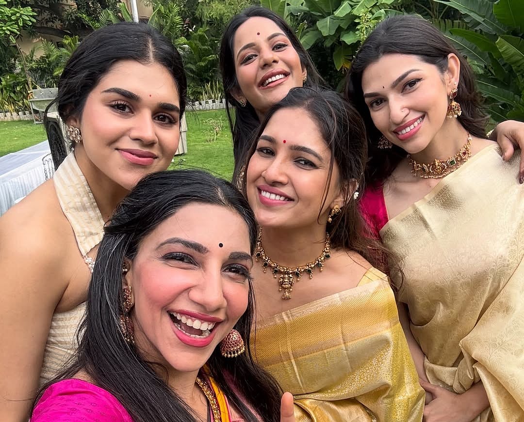 அனிருத்தா - சம்யுக்தா திருமணத்தில்...