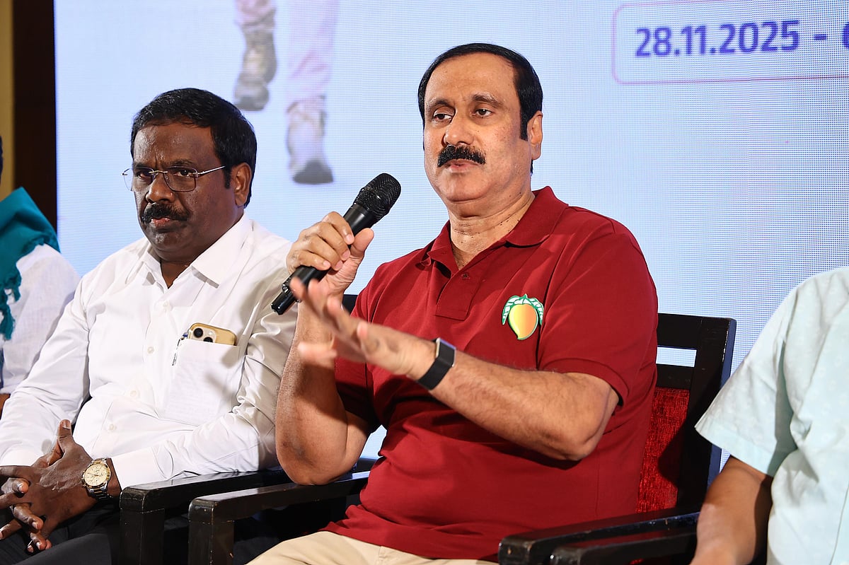 செய்தியாளர்கள் சந்திப்பில் அன்புமணி ராமதாஸ்