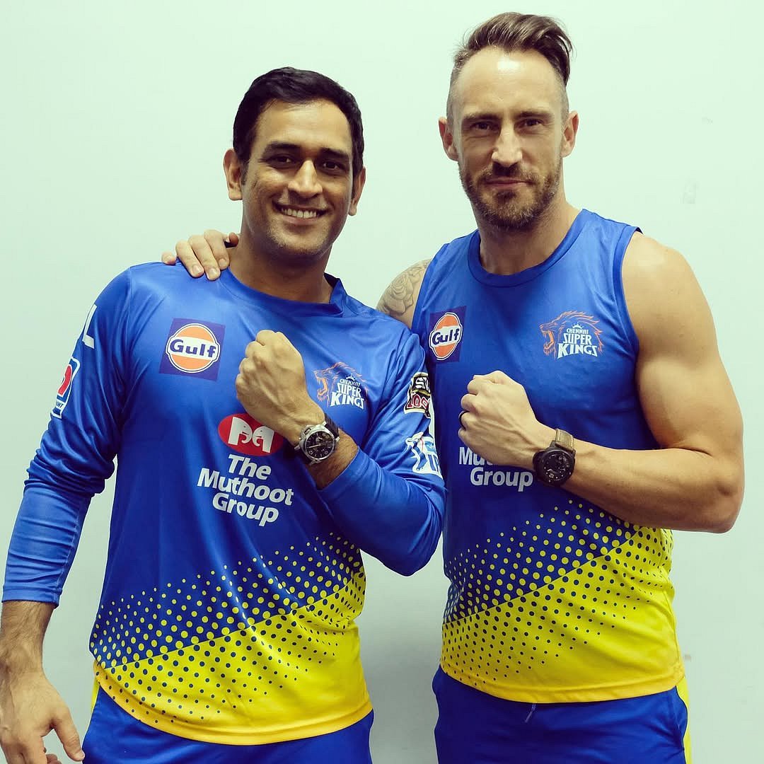 Dhoni, Faf du Plessis - தோனி, ஃபாப் டு பிளெஸ்ஸிஸ்