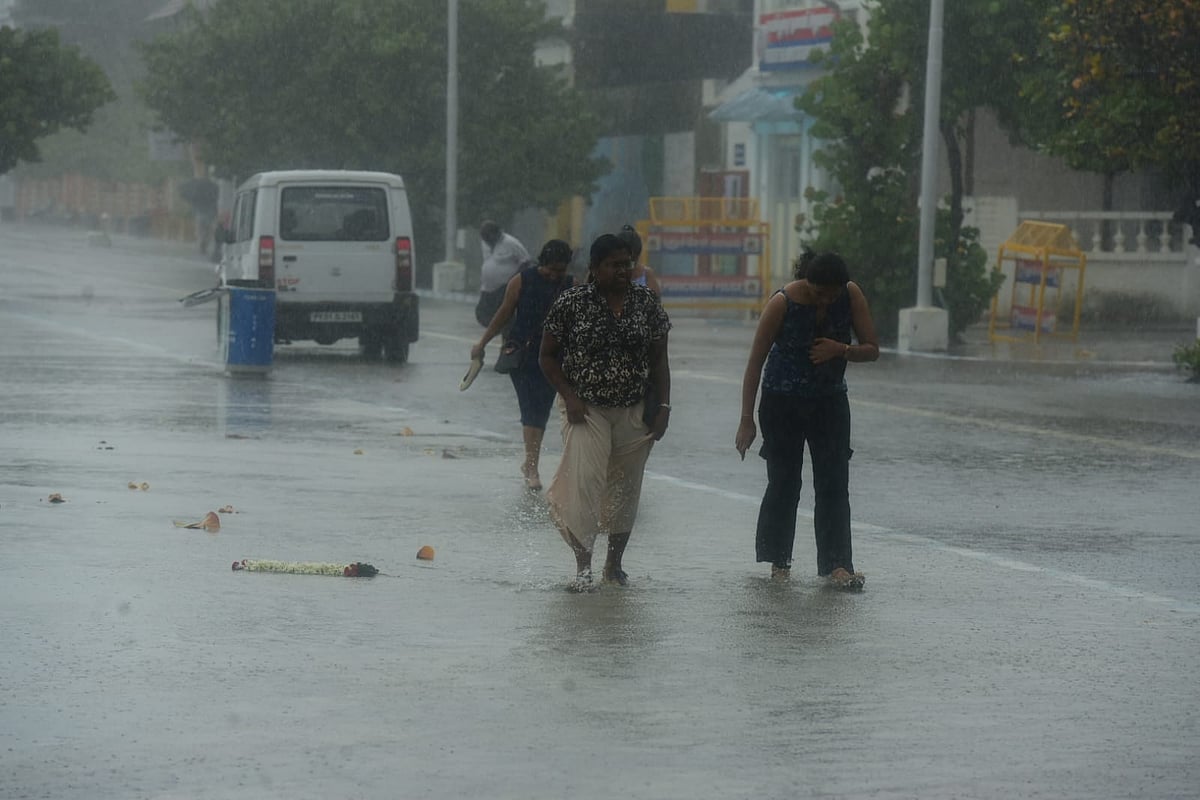 புதுச்சேரியில் மழை
