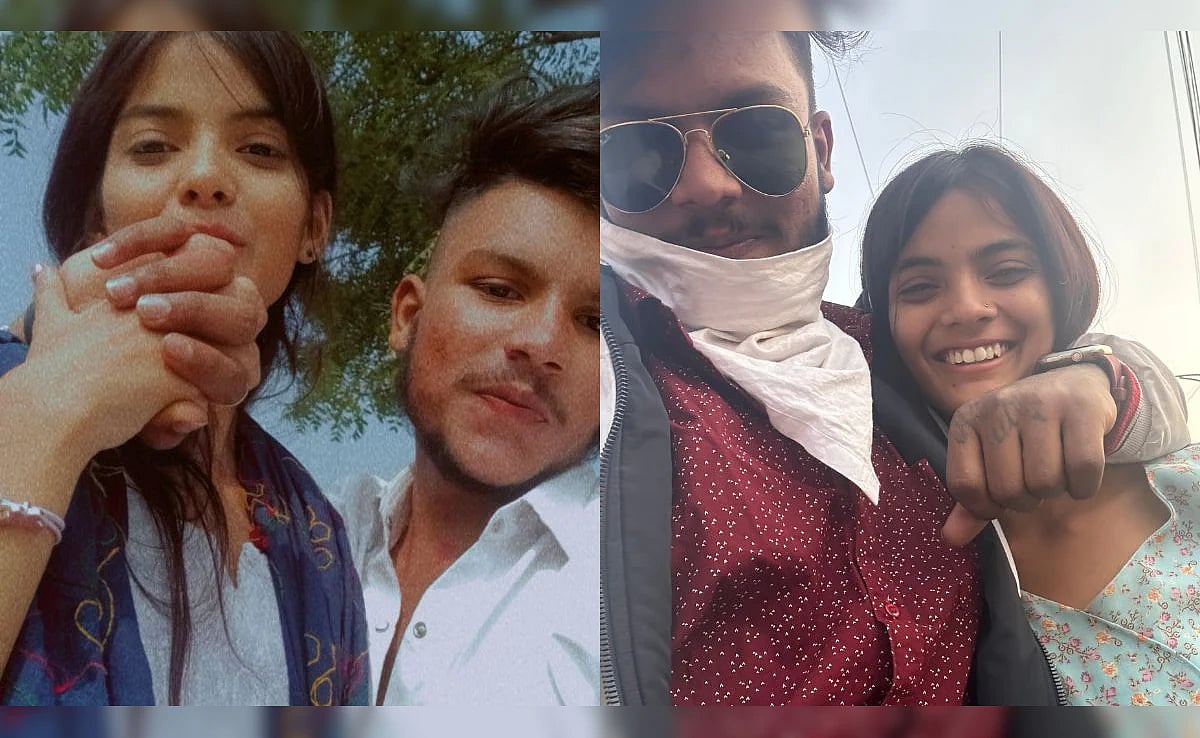 காதலனுடன் அச்சல்