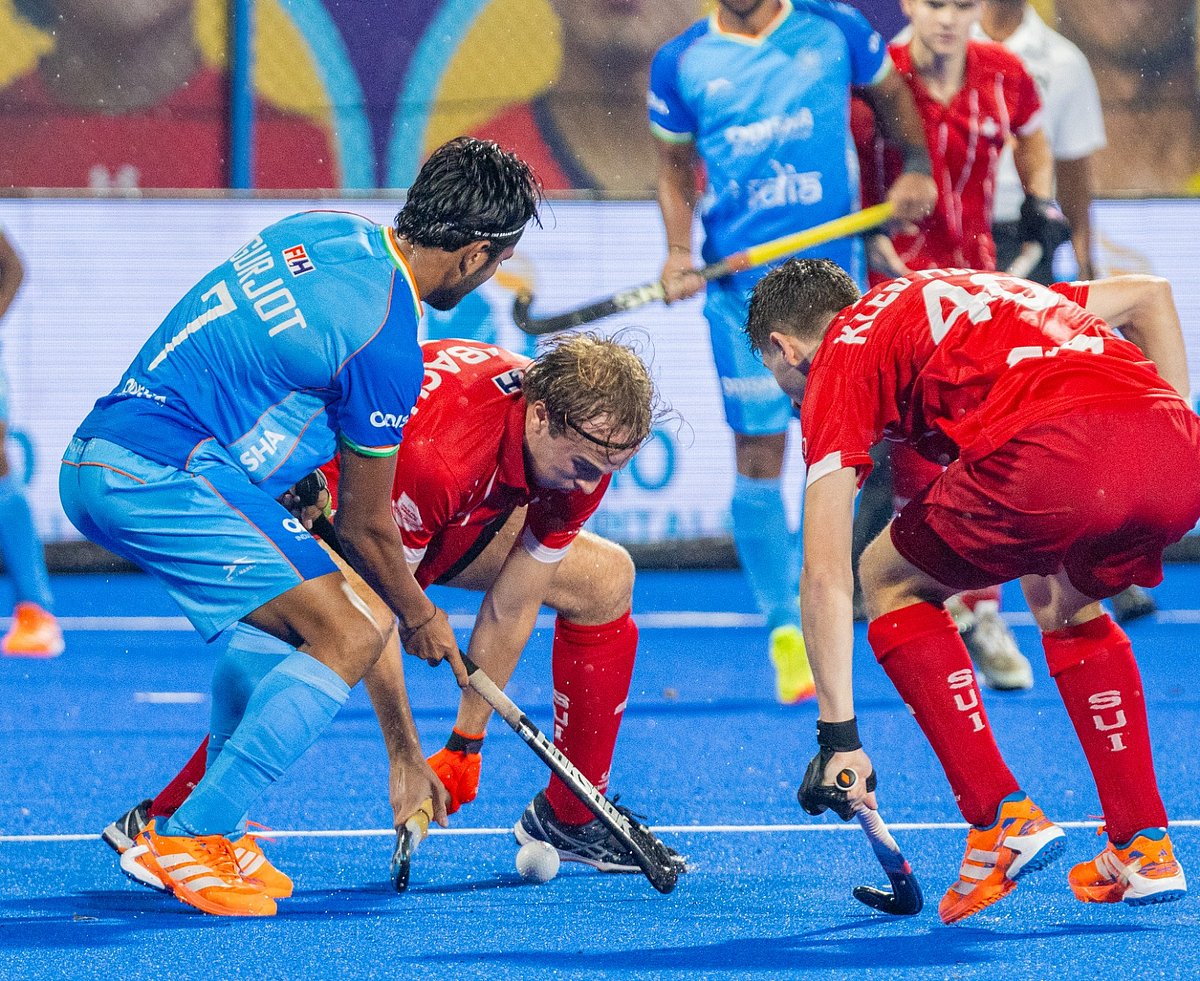 ஹாக்கி ஜூனியர் உலகக் கோப்பை - இந்தியா vs சுவிட்சர்லாந்து