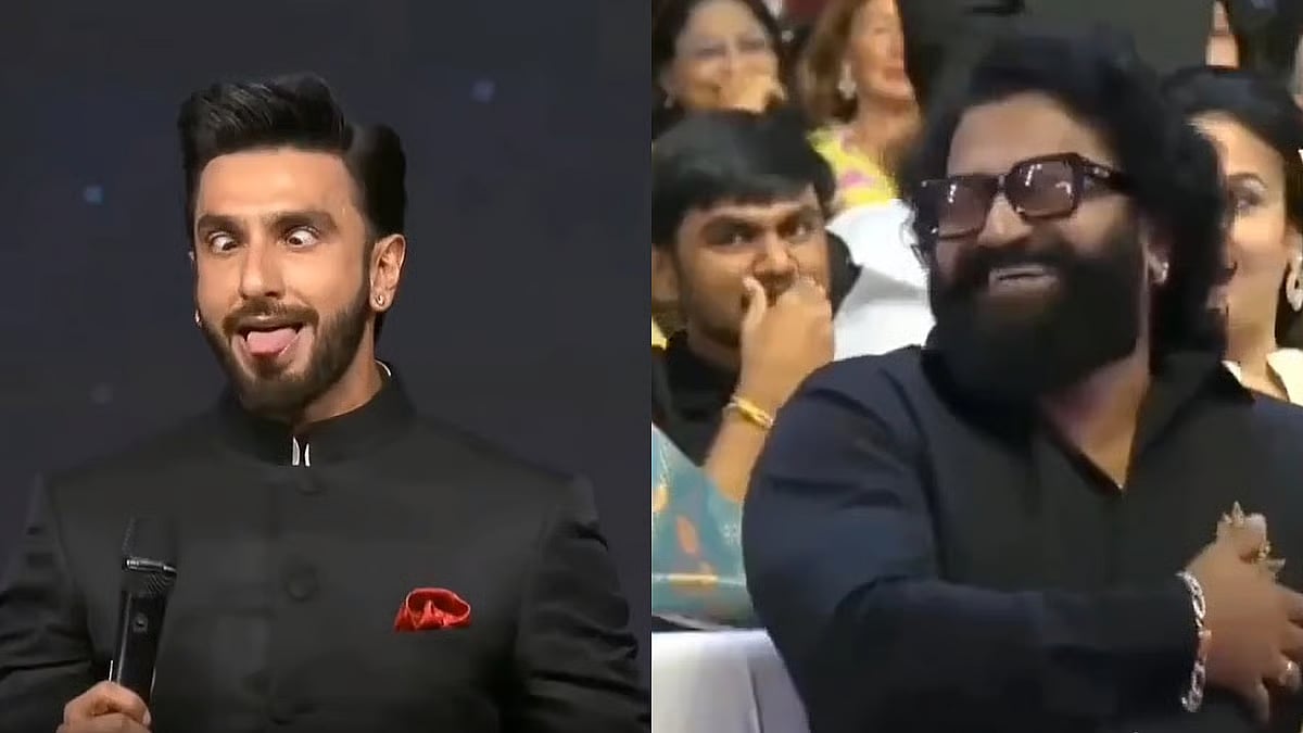 ``என்னை மன்னிசுடுங்க - சர்ச்சையை உருவாக்கிய `காந்தாரா நடிப்பு; மன்னிப்பு கேட்ட ரன்வீர் சிங்