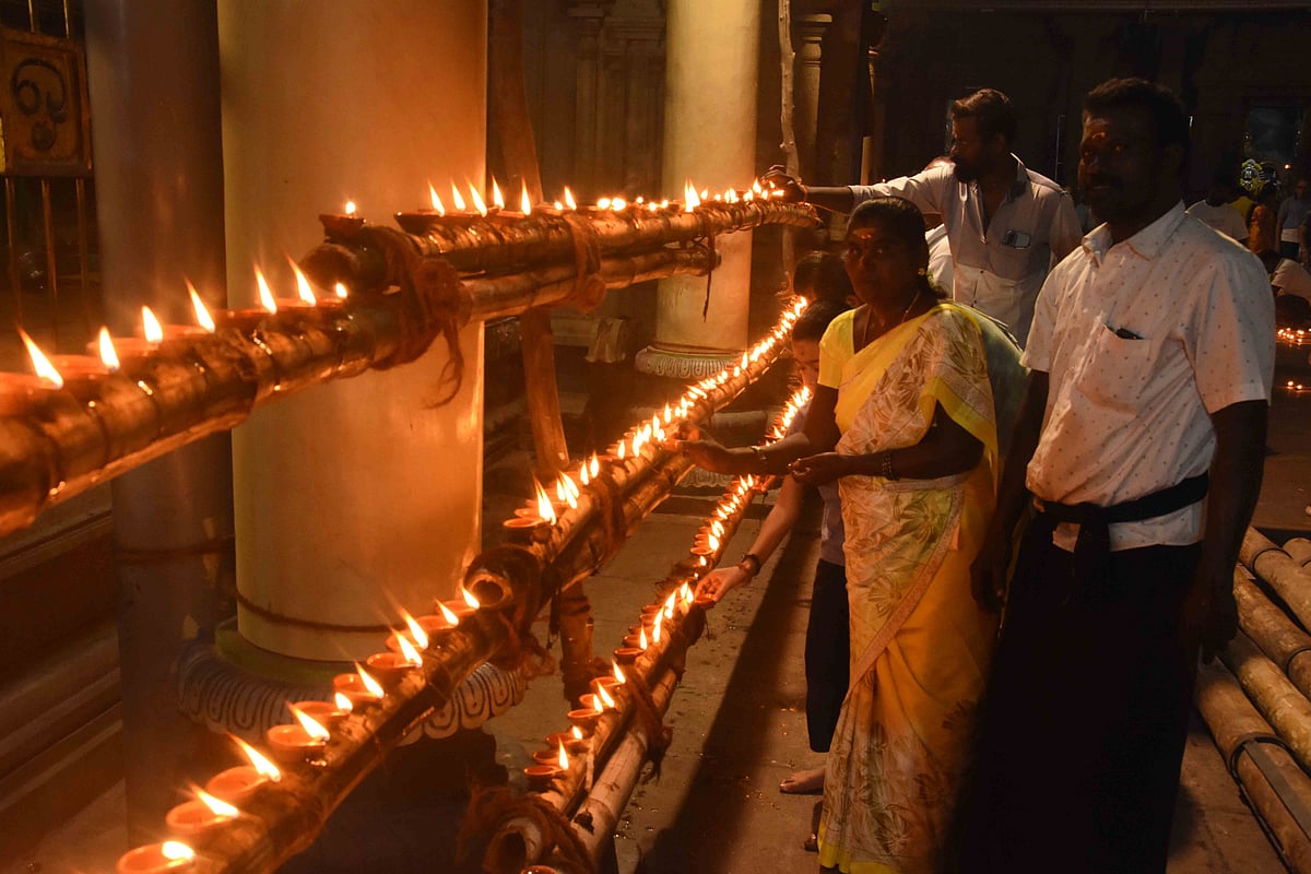 திண்டுக்கல் அபிராமி அம்மன் கோயில் திருக்கார்த்திகை
