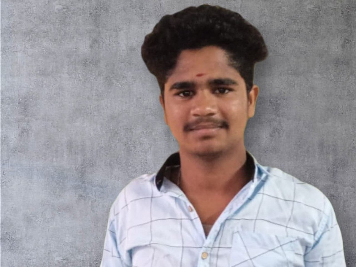 உயிரிழந்த அரசுப்பள்ளி மாணவன் கவியரசன்