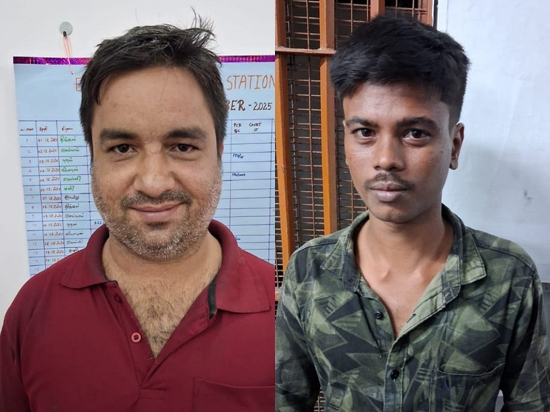 கைது செய்யப்பட்ட இருவர்