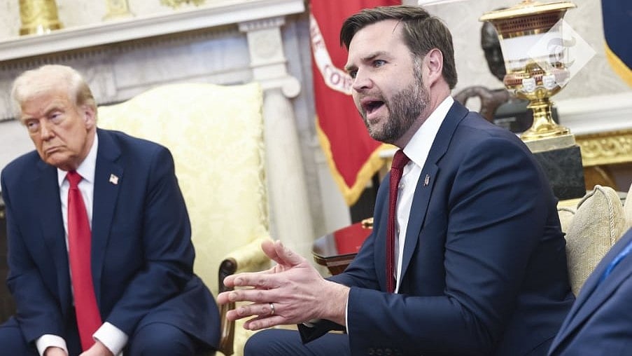 US: ``உங்கள் மனைவி உஷாவை இந்தியாவுக்கு அனுப்புங்கள் - ஜேடி வான்ஸ் மீது கடும் விமர்சனம் ஏன்?