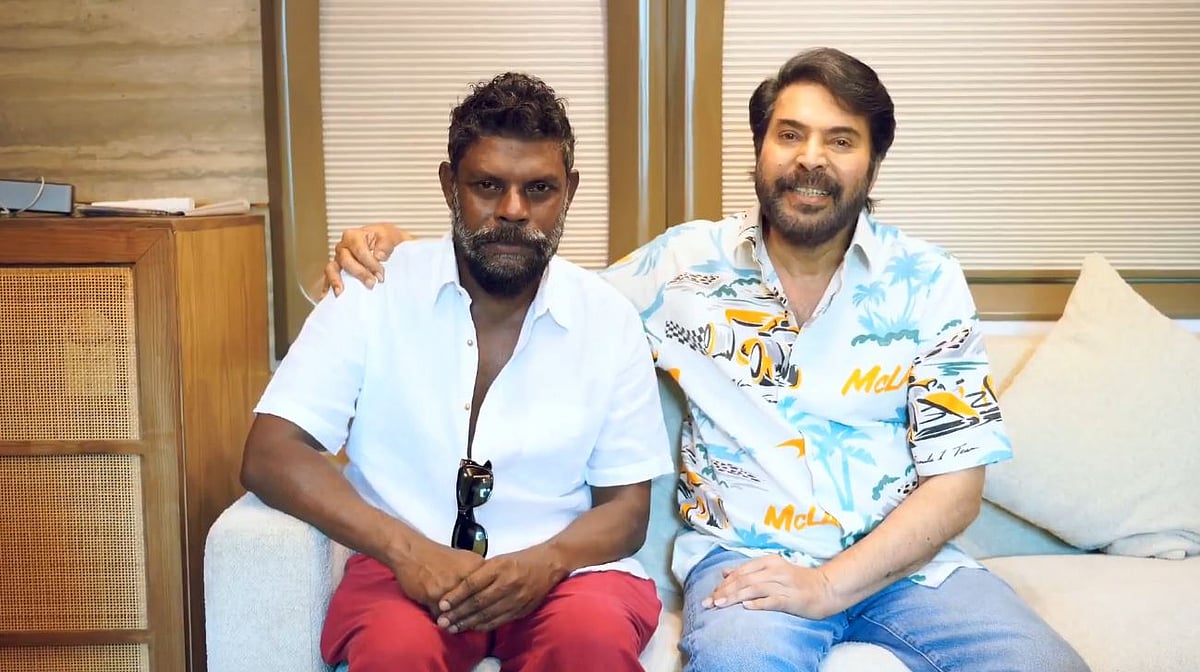 நடிகர்கள் மம்மூட்டி - விநாயகன் 