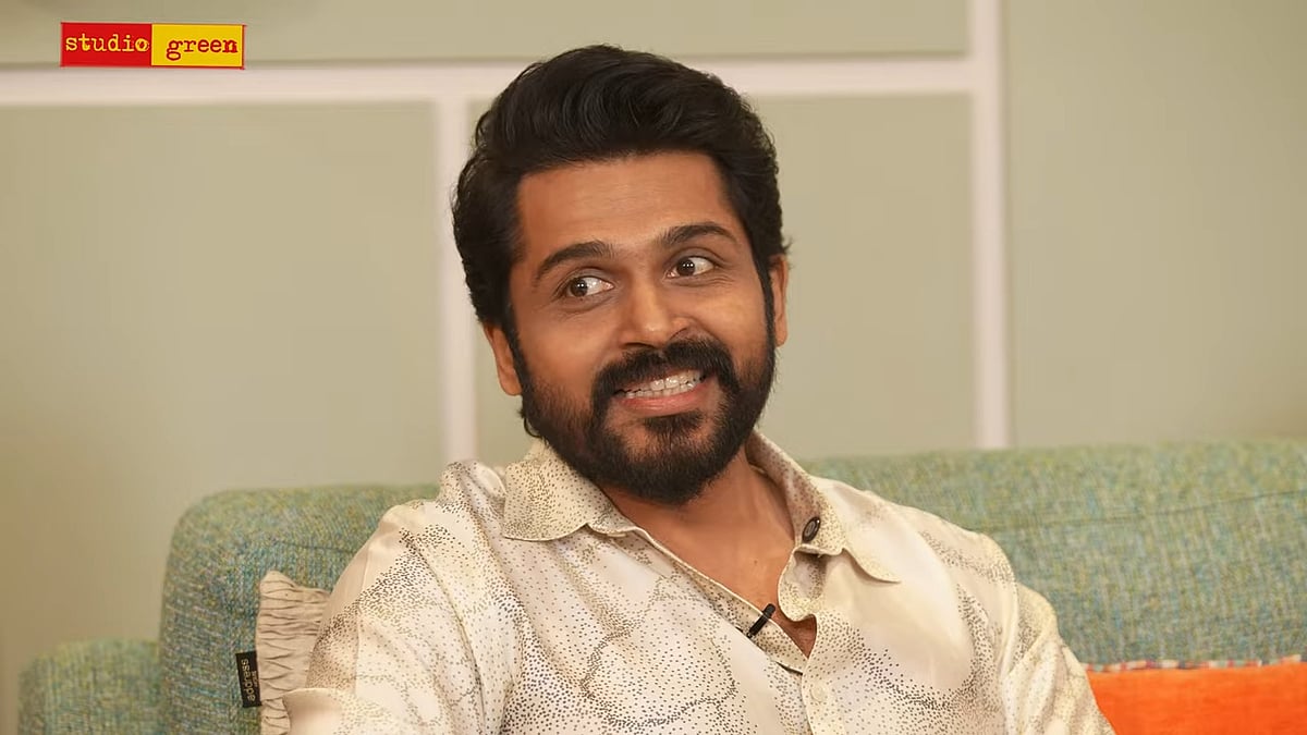 வா வாத்தியார்: ``நானும் எங்க அண்ணனும் வாட்டர் டேங் மேல நின்னு எம்.ஜி.ஆரை பார்ப்போம்'' - கார்த்தி
