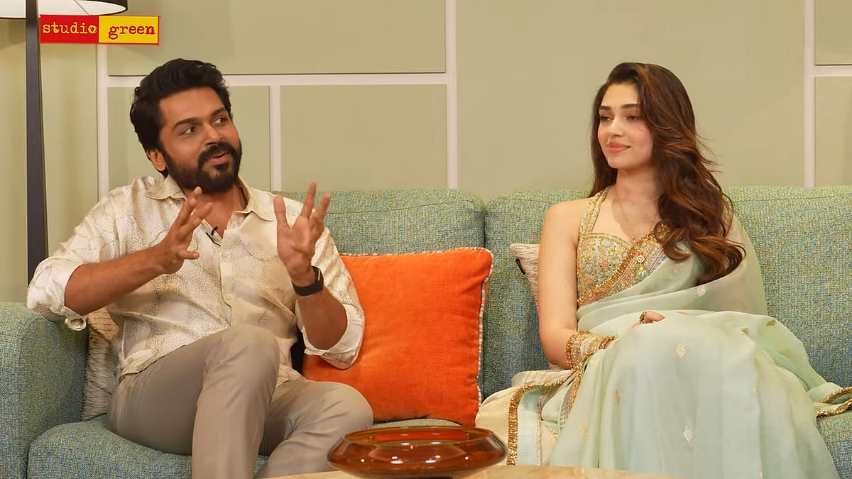 கார்த்தி- கீர்த்தி ஷெட்டி