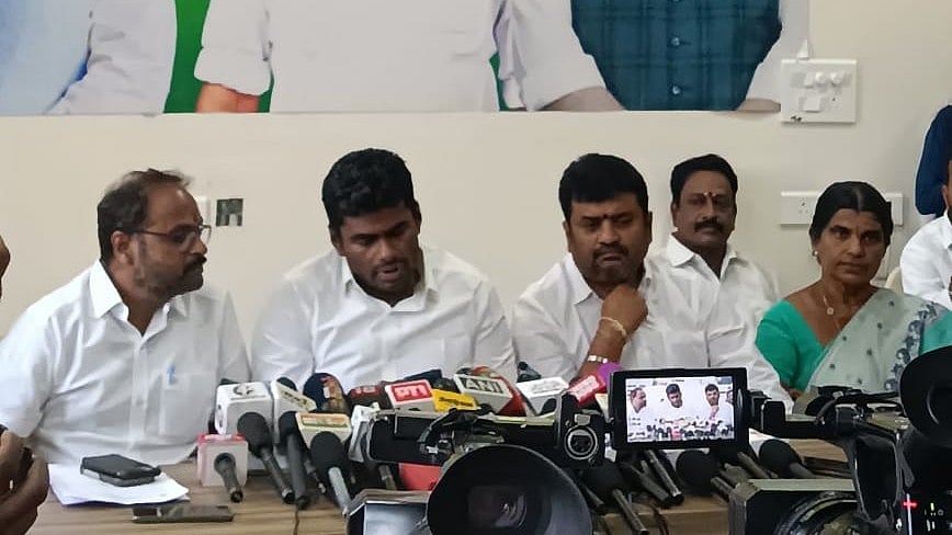 அண்ணாமலை பத்திரிகையாளர் சந்திப்பு