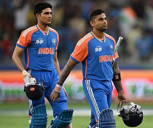 சுப்மன் கில் - சூர்யகுமார் யாதவ்