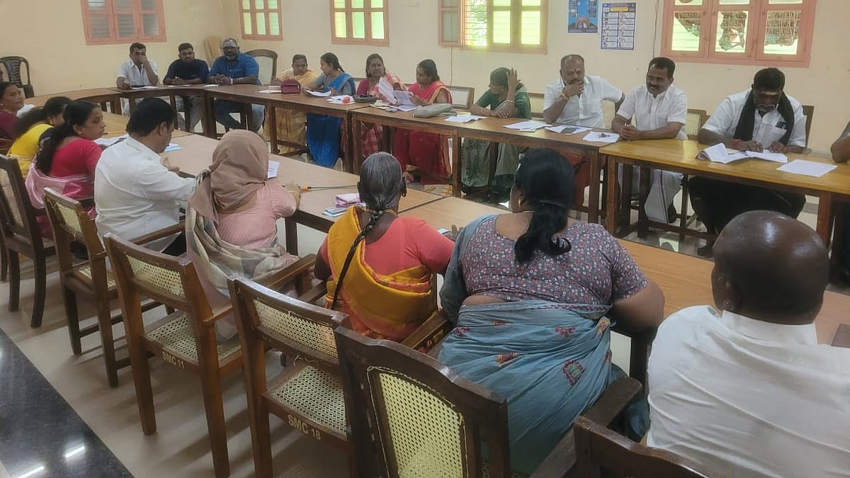 செங்கோட்டை நகராட்சி கூட்டம் 