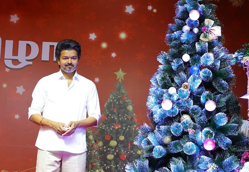 தவெக தலைவர் விஜய்