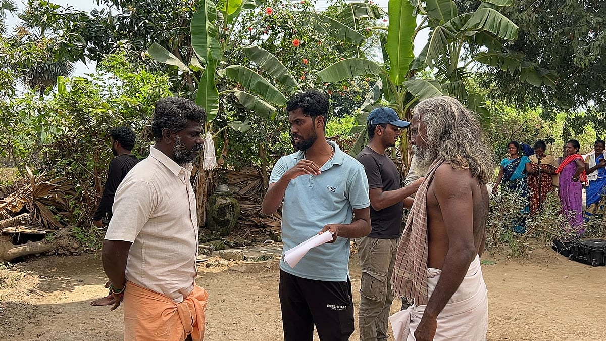 படப்பிடிப்பின் போது