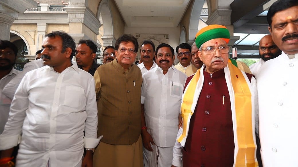 பியூஸ் கோயல் - எடப்பாடி பழனிசாமி செய்தியாளர் சந்திப்பு 