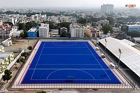 கோவை: 6,500 சதுர மீட்டர் பரப்பளவில் சர்வதேச ஹாக்கி மைதானம் | Photo Album