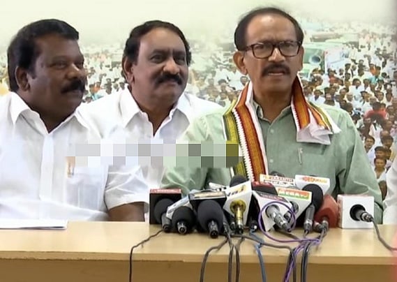 `தவெகவுடன் கூட்டணி பேசவில்லை - காங் மேலிட பொறுப்பாளர் கிரிஷ் சோடங்கர் அதிரடி