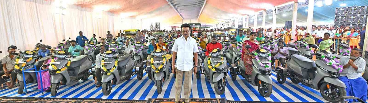 திண்டுக்கலில் முதல்வர் ஸ்டாலின்