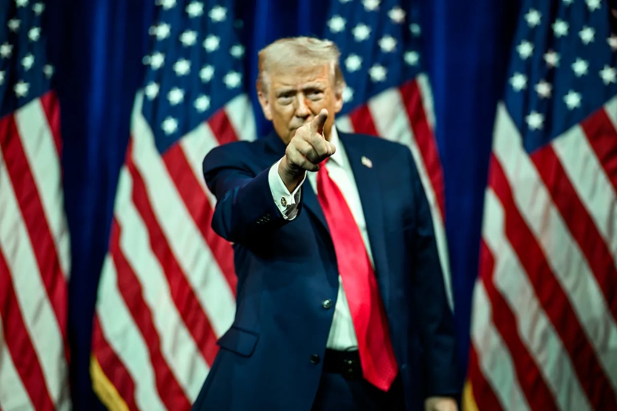 `Trump, வெனிசுலாவின் தற்காலிக அதிபர் - ட்ரம்ப்-ன் சமூக வலைதளப் பதிவால் எழுந்த சர்ச்சை!