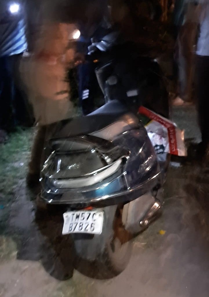 ஜேசுராஜின் இருசக்கர வாகனம்