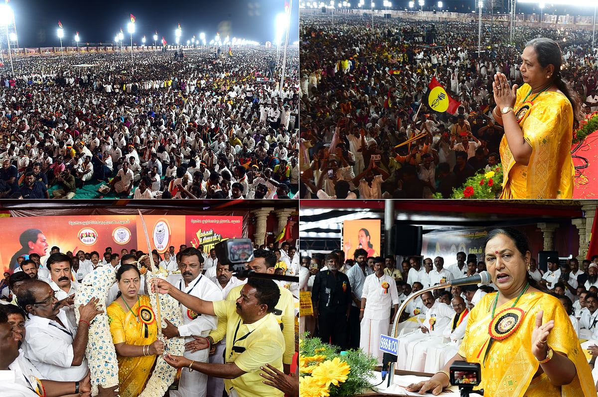 கடலூர்: தேமுதிக மக்கள் உரிமை மீட்பு மாநாடு 2.0; குவிந்த தொண்டர்கள் | Photo Album