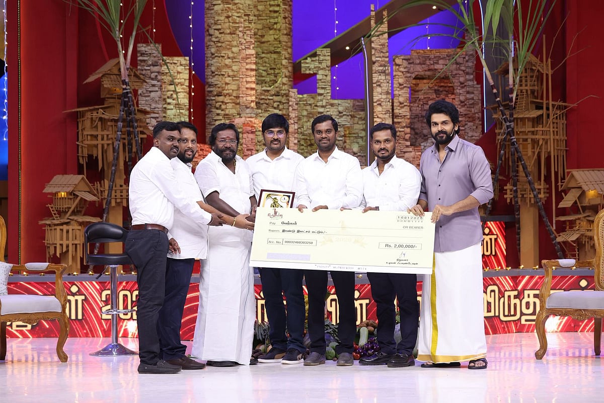 `விவசாயம் பற்றிய உரையாடல்கள் தொடர்ந்து நடந்தால்தான் ஒரு நல்ல மாற்றம் உருவாகும்- கார்த்தி