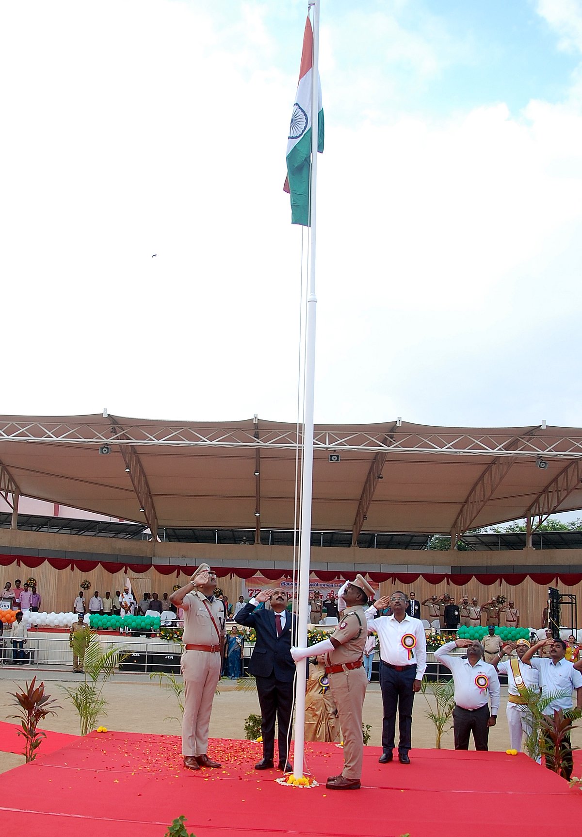 திருநெல்வேலி:-கோலாகலமாக-நடைபெற்ற-77-வது-குடியரசு-தின-விழா-கொண்டாட்டம்.!