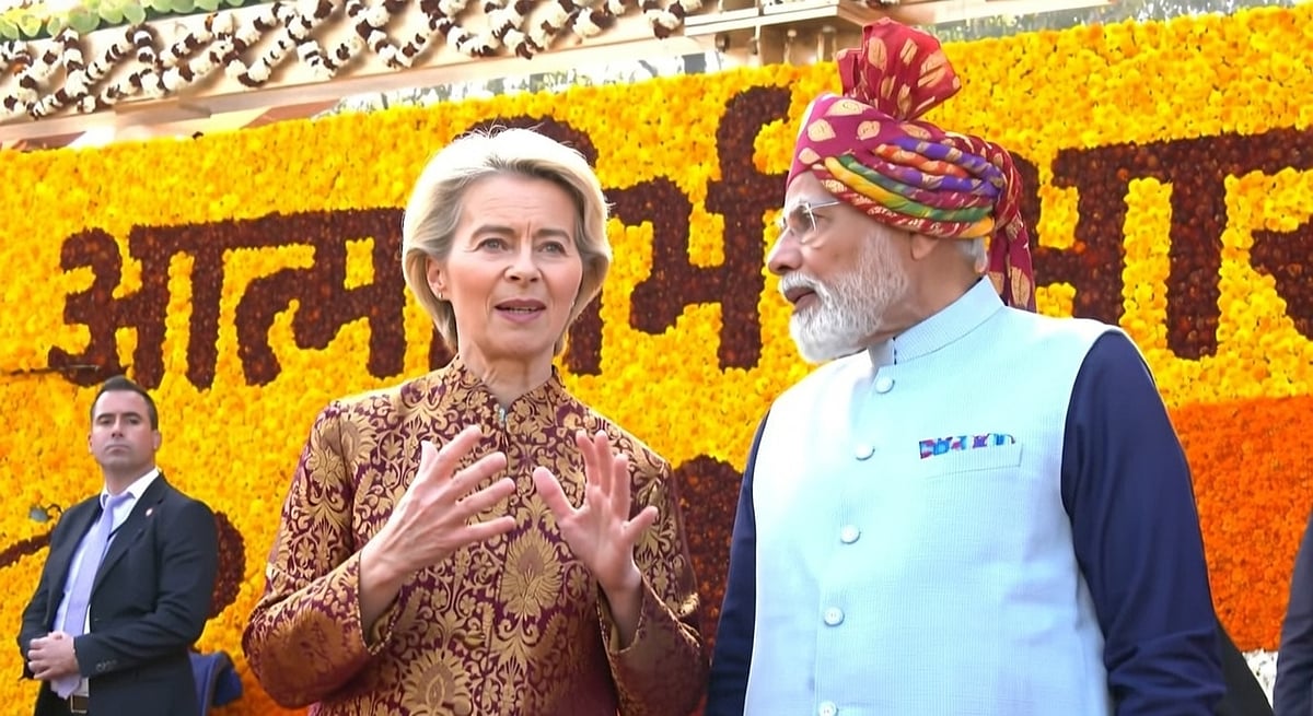 உர்சுலா வான் டெர் லேயன் - மோடி 