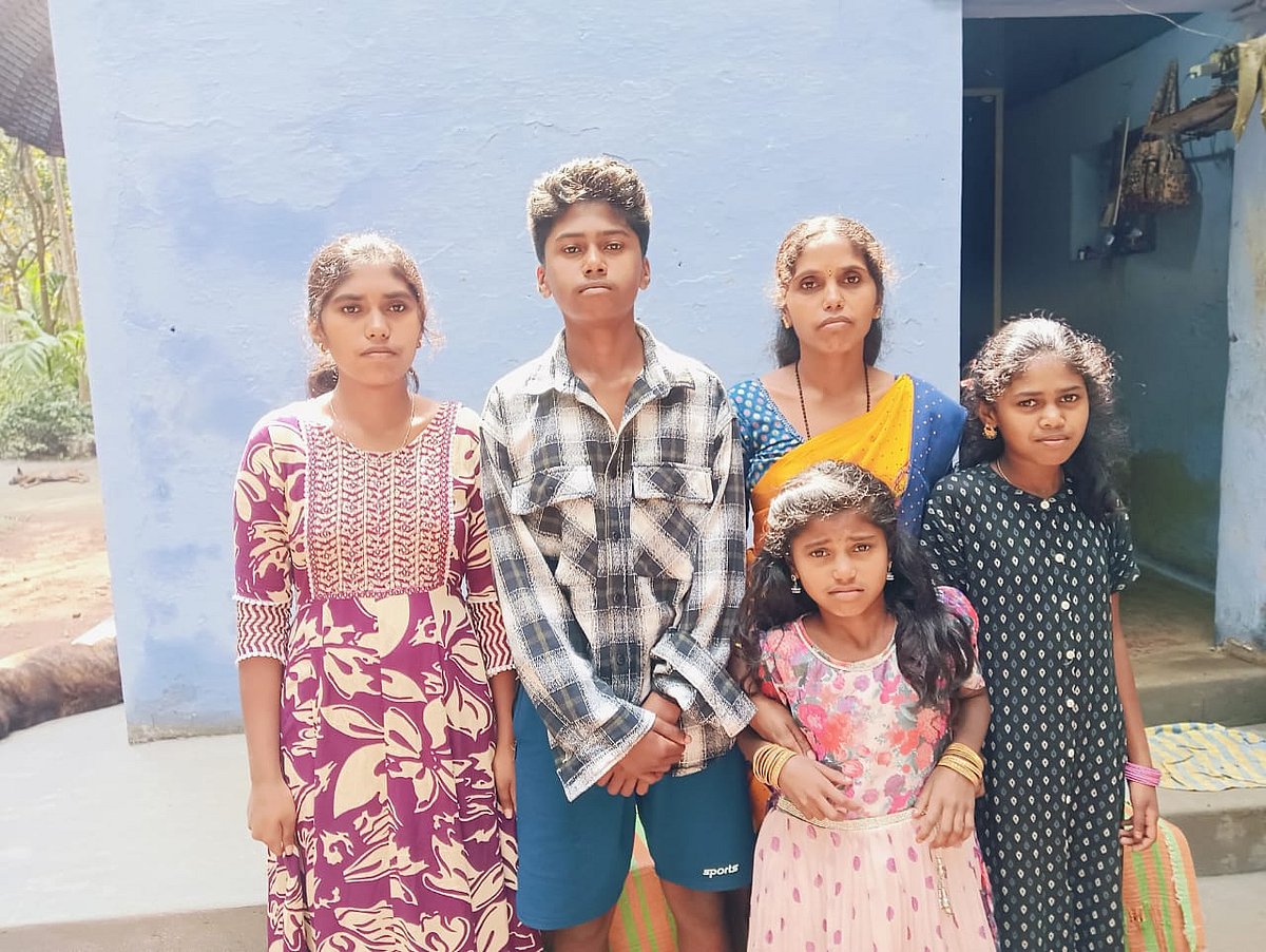 கிருஷ்ணனின் மனைவி சுசீலா, குழந்தைகள்