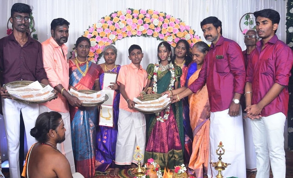 பாரம்பர்ய நெல் ரகங்களை சீர் வரிசையாக வழங்கும் அய்யனார்