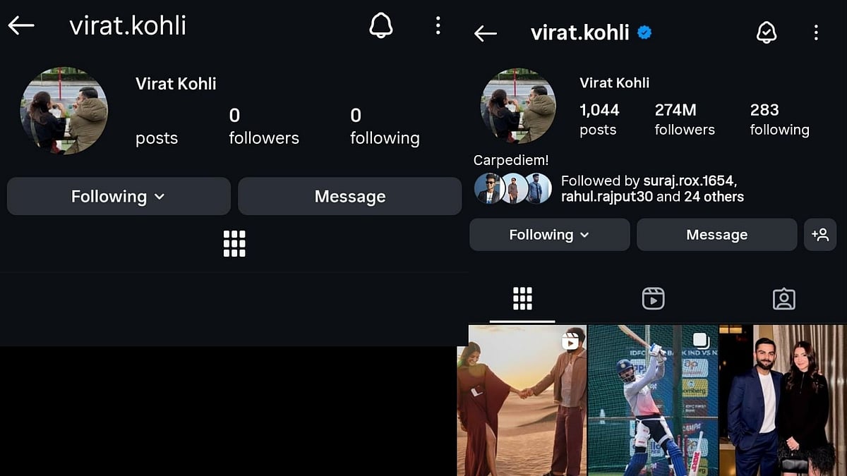 தனது Instagram பக்கத்தை நீக்கினாரா Virat Kohli? அனுஷ்காவை டேக் செய்து கேள்வி கேட்கும் நெட்டிசன்கள்