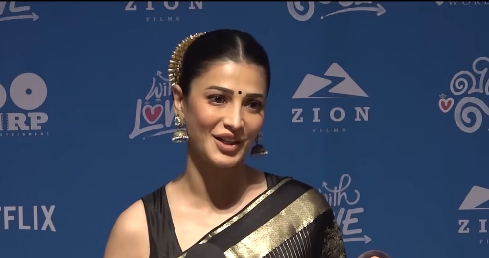 நடிகை ஸ்ருதிஹாசன்