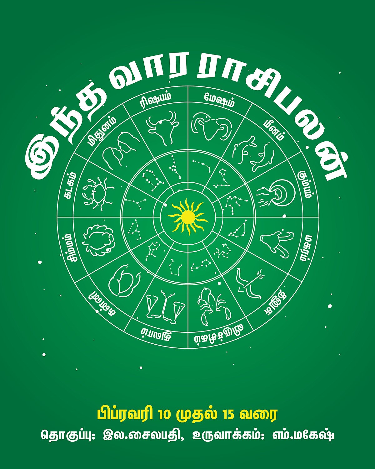 இந்த வார ராசிபலன் பிப்ரவரி 10 முதல் 15 வரை #VikatanPhotoCards
