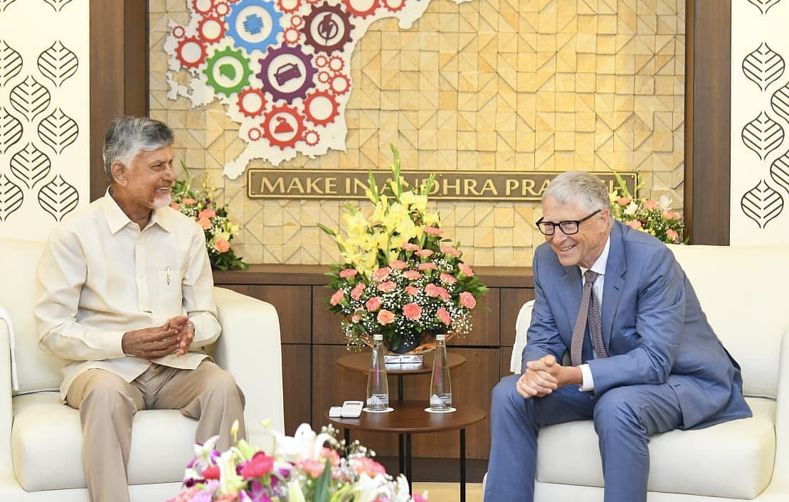 ஆந்திராவில்-பில்-கேட்ஸ்:-`சுகாதாரம்-முதல்-AI-தொழில்நுட்பம்-வரை---ஆலோசனை-செய்த-சந்திரப&