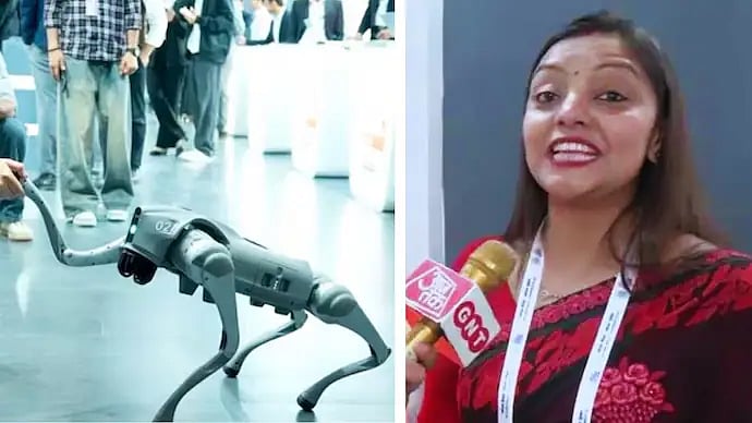 ஏஐ-மாநாட்டில்-சீன-நாய்-ரோபோ;-வைரலான-பேராசிரியர்;-மன்னிப்புக்-கேட்ட-பல்கலைக்கழகம்;-என்ன-நடந்தது?