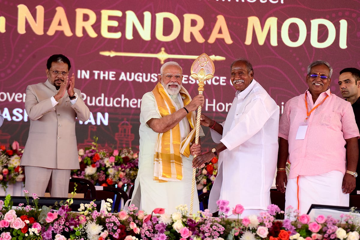 ``காங்கிரஸ், திமுகவை கோ-பேக் சொல்லி திருப்பி அனுப்புங்கள்! &ndash; புதுச்சேரியில் சீறிய பிரதமர் மோடி