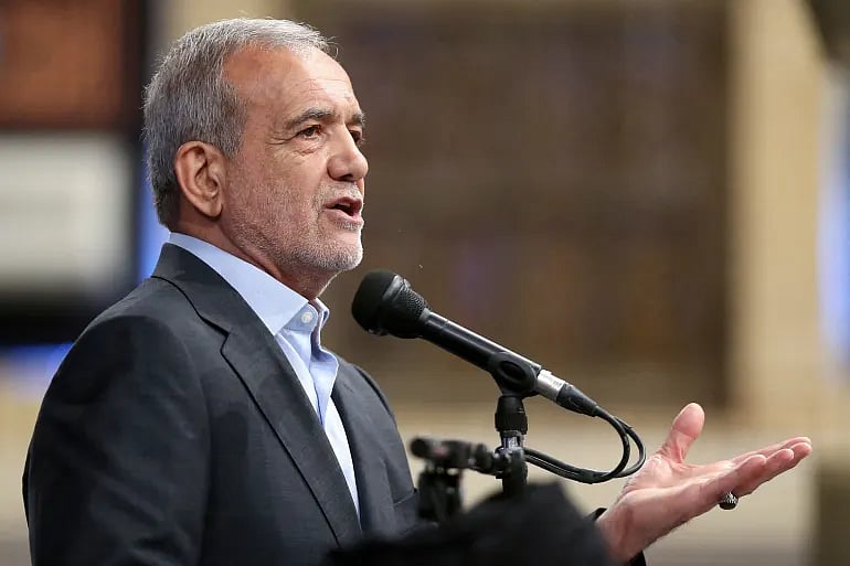 Iran President Masoud Pezeshkian