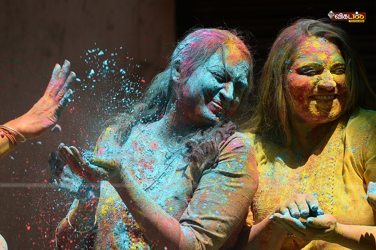 கோவையில்-கோலாகலமாக-கொண்டாடப்பட்ட-ஹோலி-பண்டிகை!-|-Album