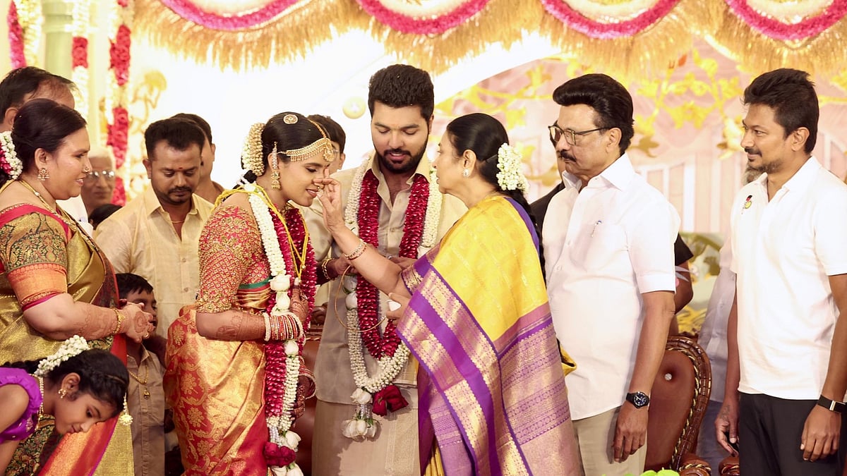 கண்கலங்கிய துர்கா; உற்சாக ஸ்டாலின் - `இன்பன், இனியன் என தொடரும் உறவு' - அன்பில் இல்ல விழா ஹைலைட்ஸ்