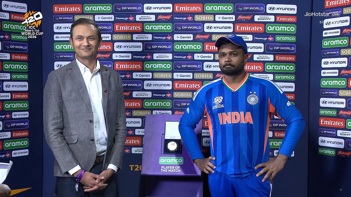 Ind v Eng: பும்ராவுக்குதான் எல்லா பாராட்டுகளும் போகணும்! - ஆட்டநாயகன் சஞ்சு சாம்சன்
