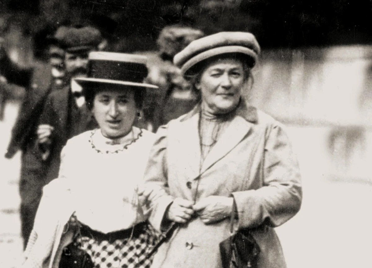 கிளாரா ஜெட்கின், ரோசா லக்சம்பர்க்