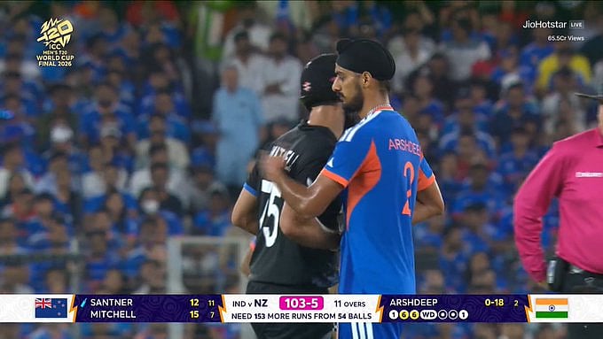 IND vs NZ: நான் மிட்செல்லிடம் சென்று மன்னிப்பு கேட்டேன், ஏனென்றால்.!- அர்ஷ்தீப் சிங்