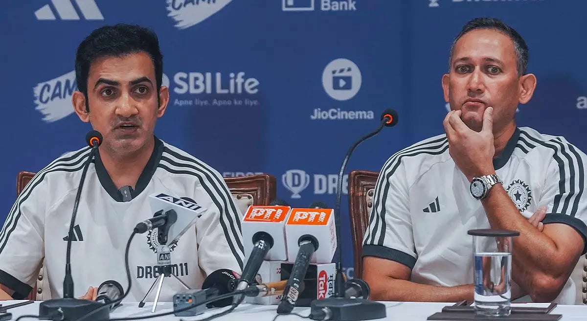 கவுதம் கம்பீர், அஜித் அகர்கர்